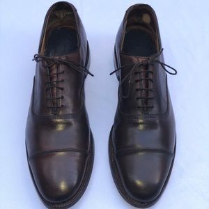 Allen Edmonds  Mens Park Avenue Brown Size 9.5 B